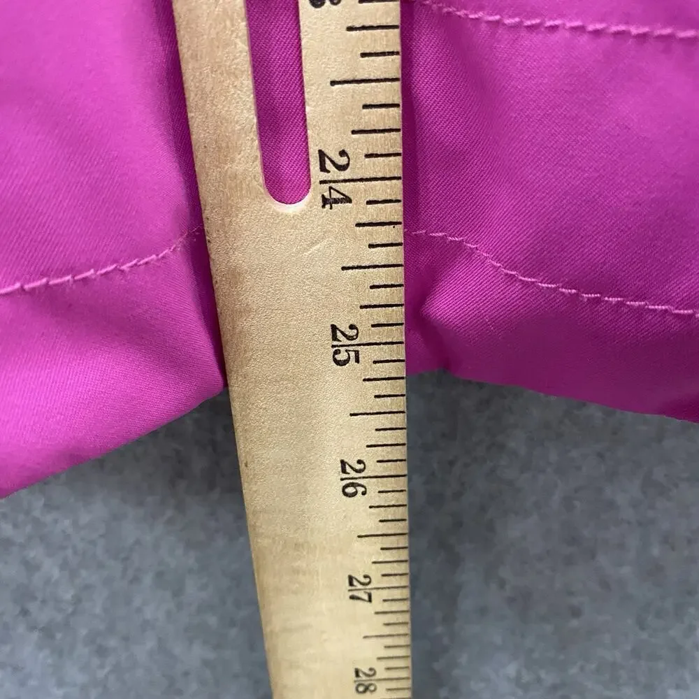 Obermeyer Rylee Teen Girls L 14-16 Pink Ski Jacket Hooded Insulated Snow Coat